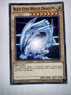 YuGiOh! Blue-Eyes White Dragon | DUSA-EN043 Duelist Saga 1st Edition NM - Image 3