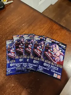 One Piece TCG English OP-14-EB04 The Azure Sea's Seven Loose Booster Pack 5 - Image 1
