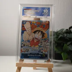 One Piece Monkey D Luffy P-033 - Event Pack Vol. 2 ACE 10 Perfect Sub Grades - B - Image 4