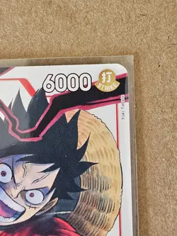 One Piece CCG Monkey.D.Luffy 3rd Anniversary Stamp ST01-012 - Image 4