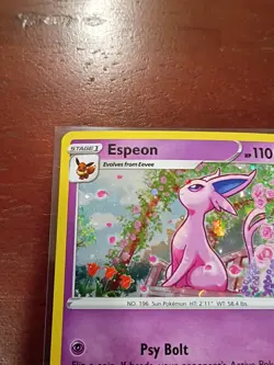 Espeon SWSH174 SWSH: Sword & Shield Black Star Promo Card Holo - Image 3