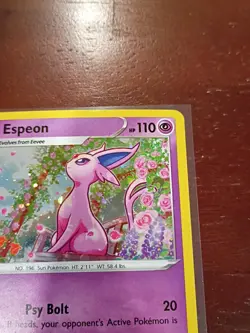 Espeon SWSH174 SWSH: Sword & Shield Black Star Promo Card Holo - Image 4