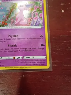 Espeon SWSH174 SWSH: Sword & Shield Black Star Promo Card Holo - Image 5