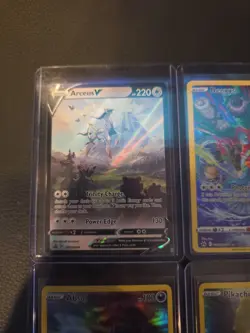 Pokemon Mixed Card Lot Deoxys/Arceus/Pikachu/Absol Full Art/Galarian Gallery - Image 3
