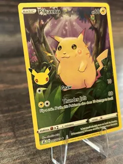 Pokemon TCG Celebrations Pikachu Holo Rare Card 005/025 - Image 2