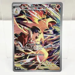 Pokemon TCG Ethan's Typhlosion Destined Rivals 190/182 Illustration Rare Card - Image 1