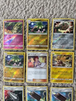 Lot Of 28 Pokemon Sun & Moon Team Up Cards - Holo - Image 2