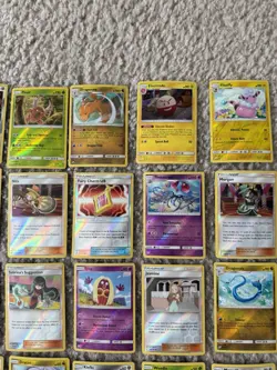 Lot Of 28 Pokemon Sun & Moon Team Up Cards - Holo - Image 3