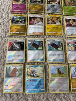 Lot Of 28 Pokemon Sun & Moon Team Up Cards - Holo - Image 5