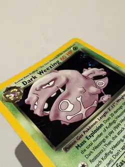 Dark Weezing 14/82 Rocket Holo Rare Pokemon Card LP+ - Image 4