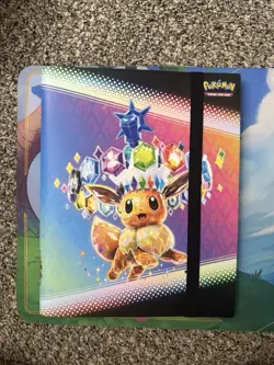 Pokemon - Prismatic Evolutions - Eevee Trading Card BINDER ONLY - Image 1