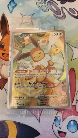 Pokemon Card - Prismatic Evolutions - Eevee SVP EN 173 - Sealed Promo - Image 1