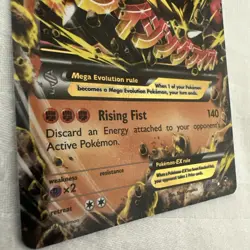 M Lucario EX 55/111 Ultra Rare XY Furious Fists Pokemon Card - Image 5