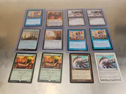 Lot of 12 magic the gathering cards tinker, throne of the god Pharaoh +more - Image 1