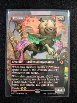 MTG Vibrance Showcase 0295 Lorwyn Eclipsed NM - Image 1