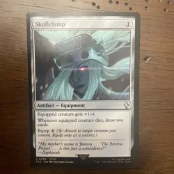 Skullclamp - FINAL FANTASY (FIC) Magic MTG (NM) Free Shipping - Image 1