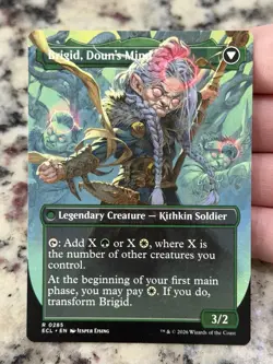 MtG Brigid, Clachan's Heart Borderless Lorwyn Eclipsed Regular ECL 0285 - Image 2