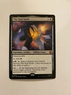 MTG Magic the Gathering THE SOUL STONE Marvel's Spider-Man Regular Mythic #0066 - Image 1
