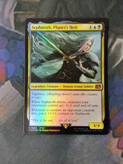 Sephiroth, Planet's Heir - Foil | *% Off 2+ | Final Fantasy | NM | MTG - Image 1