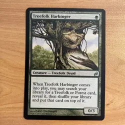 MTG / Treefolk Harbinger / Lorwyn / Great Condition NM - Image 1