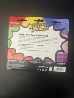 Pokemon TCG Ascended Heroes Tech Sticker Collection Charmander Sealed - In Hand - Image 4