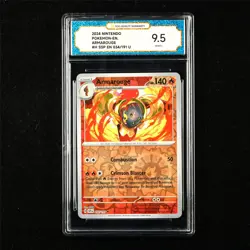 TQG 9.5 MINT+ 2024 Pokemon ENG Armarouge 034/191 U - Image 1