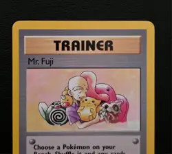 Pokemon Trainer Mr. Fuji 58/62 Fossil Vintage WOTC Uncommon - Image 3