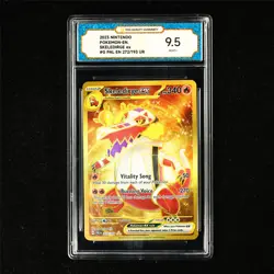 TQG 9.5 MINT+ 2023 Pokemon ENG Skeledirge ex 272/193 UR - Image 2