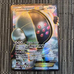 2012 Pokemon TCG Registeel EX Full Art 122/124 (Dragons Exalted) - LP - Image 1