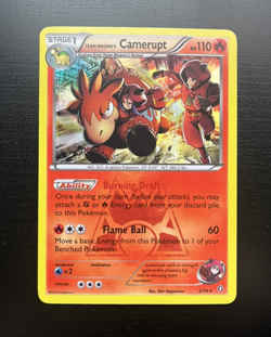 Pokemon TCG - Team Magma's Camerupt 2/34 Double Crisis Holo - LP - Image 2