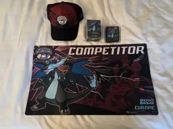 Pokemon Mega Charizard X EUIC 2026 Competitor Kit Exclusive NO PIN NO PROMO - Image 1
