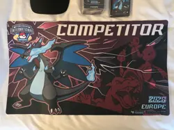 Pokemon Mega Charizard X EUIC 2026 Competitor Kit Exclusive NO PIN NO PROMO - Image 2