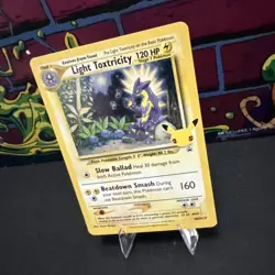 Pokemon TCG Light Toxtricity SWSH137 25th Celebrations Black Star Promo - Image 3