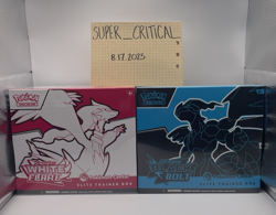 Pokemon Center Black Bolt White Flare Elite Trainer Box Set ETB Sealed FAST - Image 1