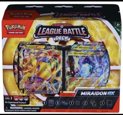 Pokemon Miraidon ex League Battle Deck Box Sealed New - Image 1