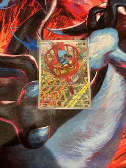 Pokemon TCG Riolu Black Star Promo 010 Mega Evolutions Pokemon Center Exclusive - Image 1