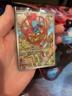 Pokemon TCG Riolu Black Star Promo 010 Mega Evolutions Pokemon Center Exclusive - Image 2