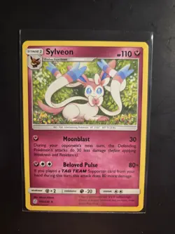 Pokemon TCG Sylveon 155/236 Cosmic Eclipse NM - Image 1