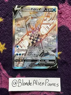Origin Forme Palkia V (Alt Full Art) 167/189 Astral Radiance Holo Pokemon TCG NM - Image 1