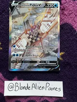Origin Forme Palkia V (Alt Full Art) 167/189 Astral Radiance Holo Pokemon TCG NM - Image 2