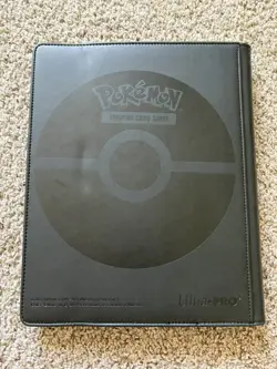 Pokemon Ultra-Pro Premium Binder Pikachu Black and Gold - Image 3