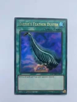 Harpie's Feather Duster Yu-Gi-Oh! MAMA-EN076 1st Ultra Rare - Image 1