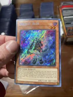 Yu-Gi-Oh! Spright Blue POTE-EN003 1st Edition Secret Rare Near Mint Condition - Image 2