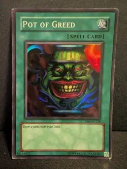 Pot of Greed DB1-EN134 YuGiOh Dark Beginning 1 - Image 1
