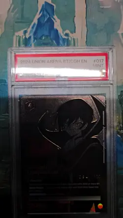 Union Arena Lelouch Lamperouge SR 3 stars - number 094/100 PSA 9 - Image 2