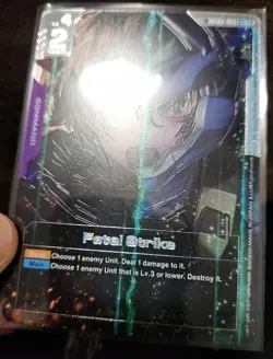 [ENGLISH] Gundam Card Game Fatal Strike GD03 / ST05-014 C+ (SP) Alt Art - Image 2