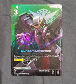 Gundam Dynames LR+ ST07-005 Holo | Gundam Card Game | English NM - Image 1