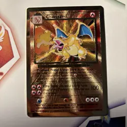 Pokemon Celebrations Gold Metal Charizard & Pikachu Cards 25th Anniversary Set - Image 2