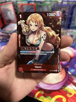 One Piece Nami (Tournament Pack Vol. 3) [Winner] ST01-007 Promo Card NM - Image 1