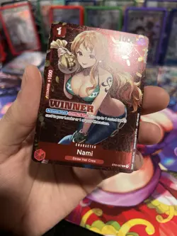 One Piece Nami (Tournament Pack Vol. 3) [Winner] ST01-007 Promo Card NM - Image 2